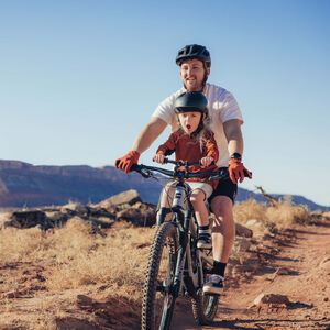 Kids Ride Shotgun Shotgun Pro Child Bike Seat + Handlebars Combo click to zoom image