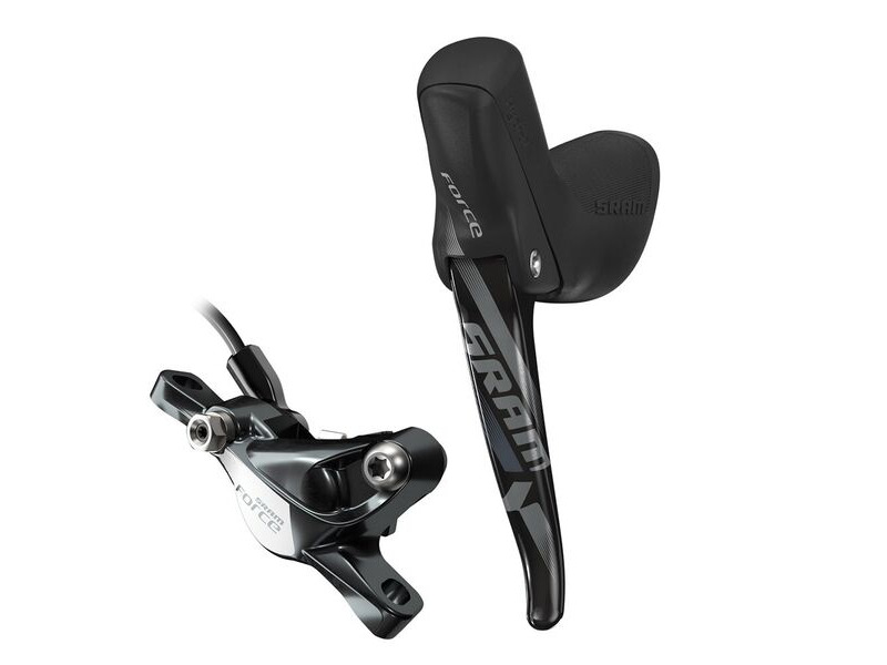 Sram Hydraulic Disc Brake Dropper Actuator Force Left Flat Mount 2021 Black click to zoom image
